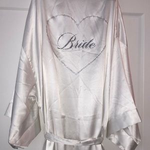 Bride Silk Robe